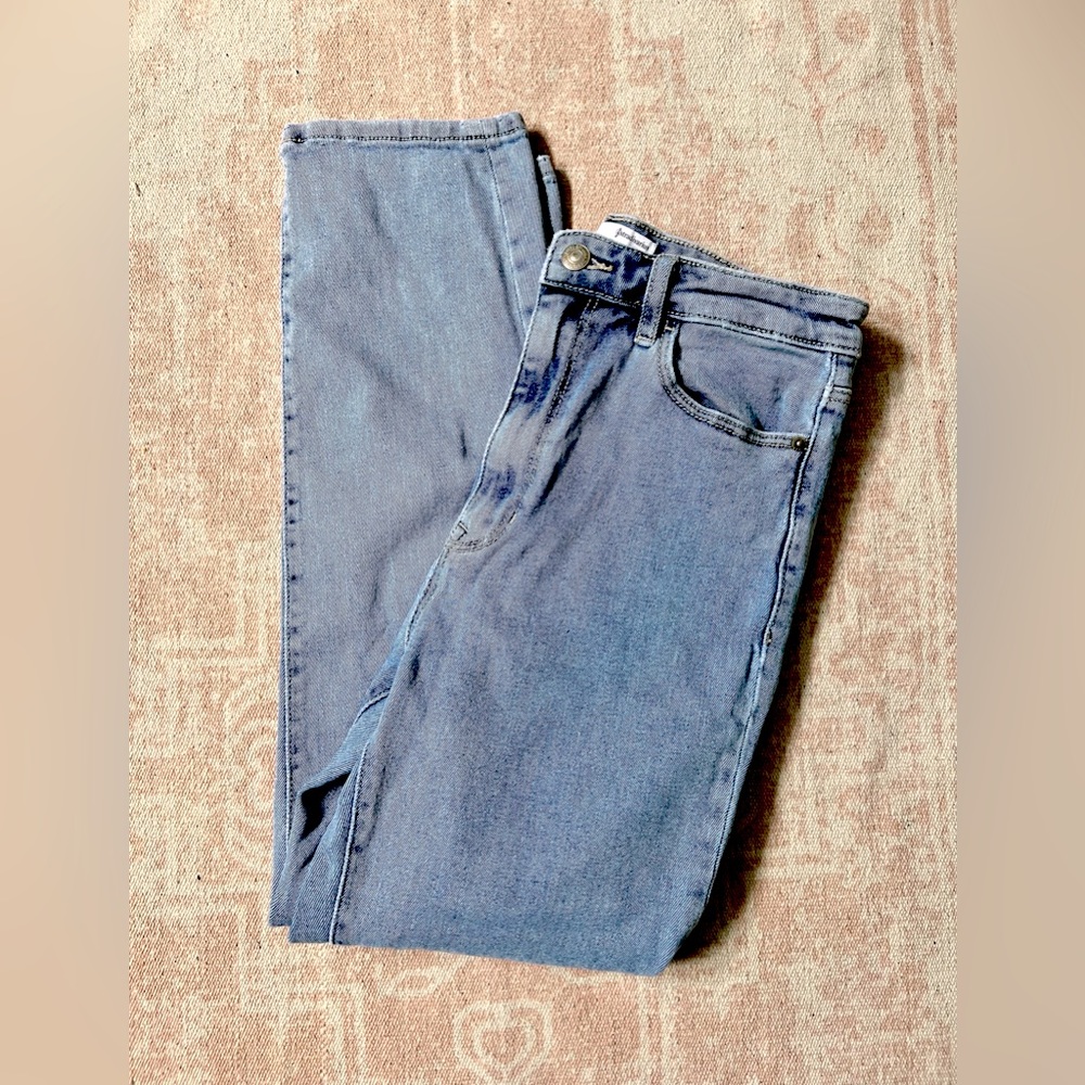 Straight leg jeans